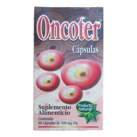 Oncoter Suplemento Nutricional Uña Gato Cápsulas Sabor Gluten