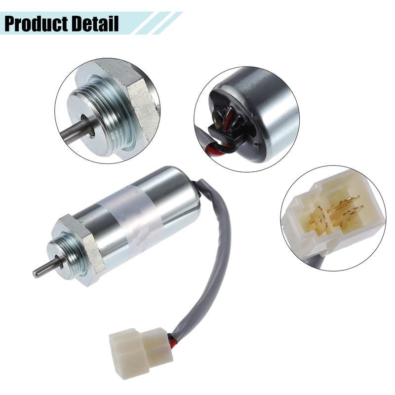 ACROPIX Fuel Shut Off Stop Solenoid Valve 897329-5680/897183-0140 Fit for
