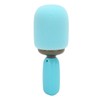 Handheld Karaoke Mic with RGB Light Support Memory Card Portable