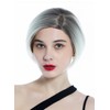 WIG ME UP - SZL0581-12T613 Ladies' Wih short smooth parting ombre dark blonde to platinum with copper blond mids