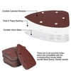 Sanding Sheets Pack of 80 Velcro Sanding Triangles Mouse Detail