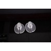 3 Pairs Clear Silicone Sandal Thong Protectors Toe Guards Cushions