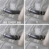 American Volt Automotive Engine Radiator in-Line Hose Fitting Adapter Water