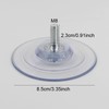 SquEqu 4 Pack Cat Window Perch Suction Cup Replacement with