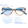Progressive Multifocus Reading Glasses,Blue Light Blocking Readers Eyeglasses