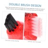 Gatuida 4Pcs Mini Denture Brushes Portable Multi Functional Small Oral