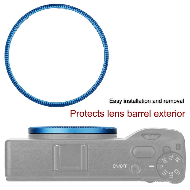 JJC Protective Ring Ricoh GR3 GRIII GRIII HDF Aluminum Alloy