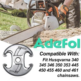 Adefol Clutch Assembly for Husqvarna 340 345 346 350 353 445 450 455 460 Jonsered CS2245 CS2250 Series # 537110503