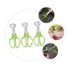 GRIRIW Cooking Scissors for Kitchen Quail Egg Shears 3-piece Set