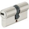 ABUS Profile Cylinder Lock D6XNP Polished Nickel Lock with 5