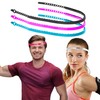 BBTX Sweatband Sweat Headbands for Mens Womens, Adjustable Non Slip