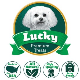 Lucky Premium Treats Chicken Bits and Strips Dog Treats