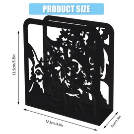 SUPERDANT Serviettenspender Mit Bauernhoftieren Hühner Und Esel Serviettenständer Moderne Servietten Halter Metall Tischtuchspender Serviettenhalter Für Tische Küchen Hotels Und Restaurants