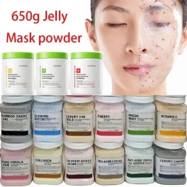 Máscara Gelatina Arbutina Rosa Polvo Mascarillas