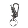 Match Bottle Opener Metal Keychain Multi Function Reusable Survival Lighter