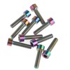 Dingtai Titanium Bolts M6 1.0 inch (25 mm) Allen Hex