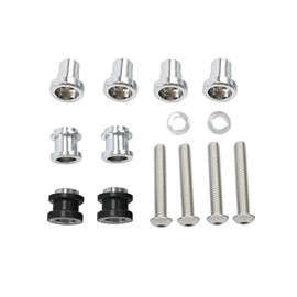 TCMT Saddlebags/Sissy Bar Docking Kit Fits For Harley Softail Fat Bob Heritage Classic Low Rider Street Bob Sport Glide 2018-2025 Softail Standard 2020-2022 Softail Slim Deluxe 2018-2021