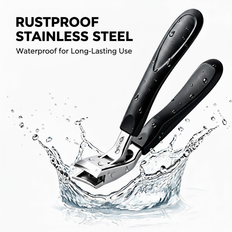 Professional Nail Clippers for Thick Nails - Heavy Duty Toenail