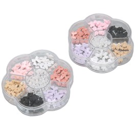 Decoración de Uñas 3D Bow Nail Art, Decal de Lazo, Accesorios para Uñas en Forma de Lazo, Adornos para DIY Crafts