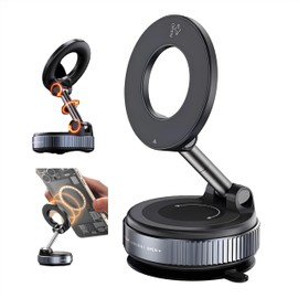 Magnetic Phone Holder for Car, Vacuum Suction Car Phone Holder, Phone Holders for Your Car, Car Magnetic Phone Mount Compatible with All Smartphone