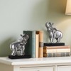 MXARLTR Elephant Book Ends Decorative, Bookends for Shelves, Book Ends