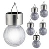 Cepewa Solar Lights Crackle 6 x 11 cm Set of