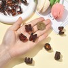 DanLingJewelry 26Pcs Leopard Pattern Alphabet Large Hole Beads Acrylic Transparent