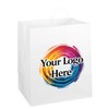 Flexicore Packaging White Kraft Custom Printed Paper Bags (14"x10"x15.5")(10-1000 Qty)