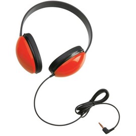 Califone 2800-RD Listening First Headphones in Red (Set of 3)