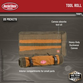 Bucket Boss Tool Roll Tool Case