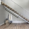 Wonderjune 2 Pack Closet Rail Hanging Closet Rod Ceiling Clothes