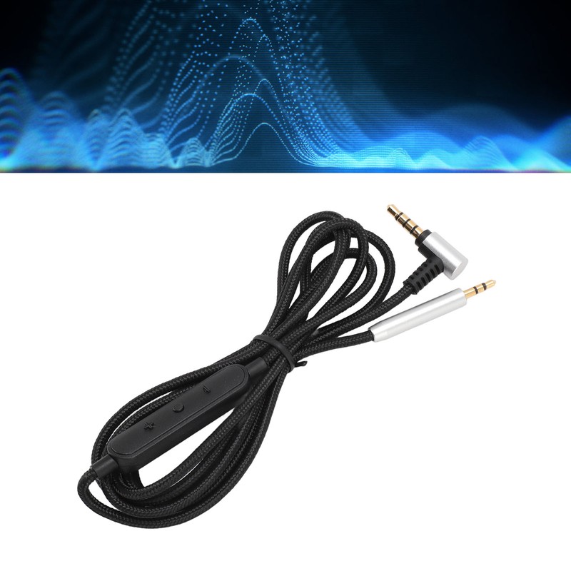 2.5mm to 3.5mm Headphone Cable with Inline Mic and Volume