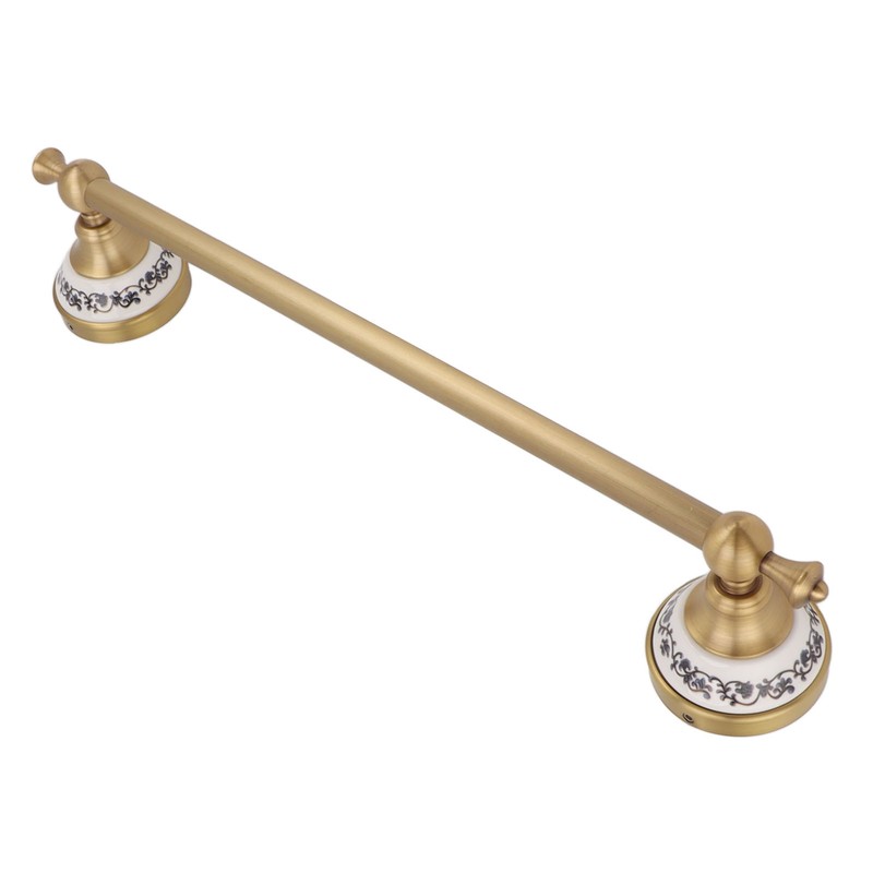 40.5cm Bathroom Towel Bar Copper Bath Towel Rack Single Towel