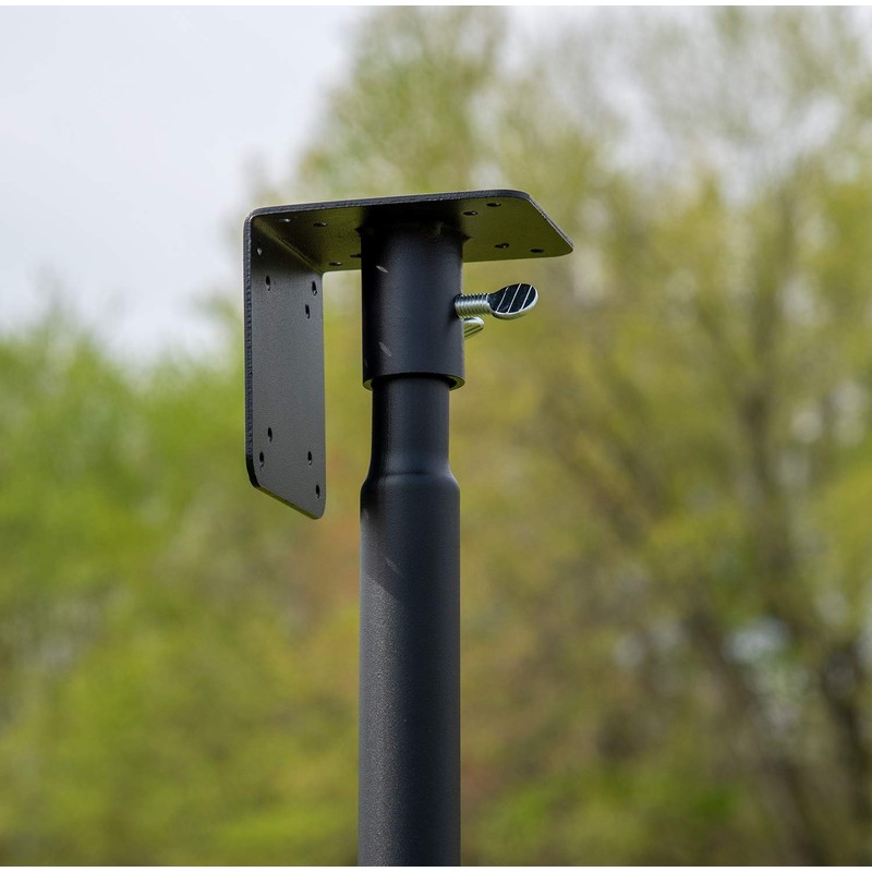 Universal Mounting Pole Kit - Great for Post-Mounted Bird Houses