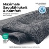 etérea Kiara Cotton Bath Mat, Toilet Mat, Washable Ökotex 100