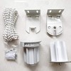 Priaora 38mm Roller Blind Spares with Metal Bracket & Bead