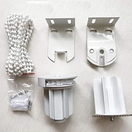 Priaora 38mm Roller Blind Spares with Metal Bracket & Bead Chain, Long Service Life Roller Blind Spares Complete Curtain Roller Blind Fittings Replacement Accessories, Metal Core Clutch (K39-1