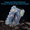 THKFISH Caja de aparejos de pesca 3600-1 pieza impermeable flotante
