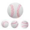 WHAMVOX 4Pcs Lightweight PU Baseballs for Boy Girl Beginners Safe
