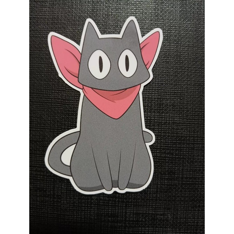 Sakamoto Nichijou Glossy Sticker Anime Waterproof!