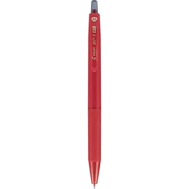 Pilot Bolígrafo Bp-1 Rt, Punto Mediano (1.0 Mm), Retráctil, Tinta Base Aceite Color Rojo, Caja De 12 Piezas