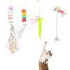 EsiFare Cat Toy, 4-piece Set, Over the Door, Relieves Lack