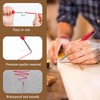 DuDuZui Red Deep Hole Marker Pencil Set, 36 Pencil Leads