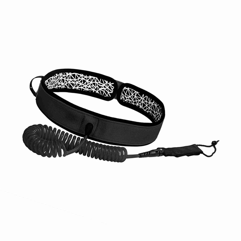 Surfboard Waist Leash 7mm Thick 10ft Coiled Surf Board Leash