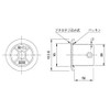 Sugita Ace PC Cooler Cap Type 100 WG White Gray