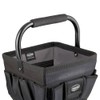 Bucket Boss Pro Tool Tote 11 Tool Bag in Black,