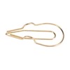 50Pcs Metal Pen Clips Multifunction Strong Clamping Force Electroplated Pen
