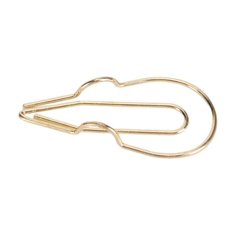 50Pcs Metal Pen Clips Multifunction Strong Clamping Force Electroplated Pen
