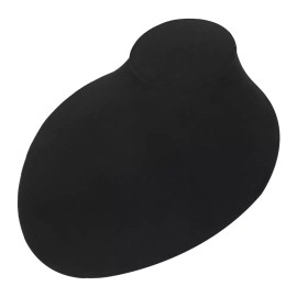 Unbranded BLACK VELVET Large Bust Narrow Necklace Chain Bracelet Jewelry Holder Display