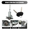 XQSMWF Left Driver Door Lock Cylinder 2 Keys Compatible with
